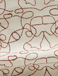 Muse Fabric Swatch, Terracotta by Kufri