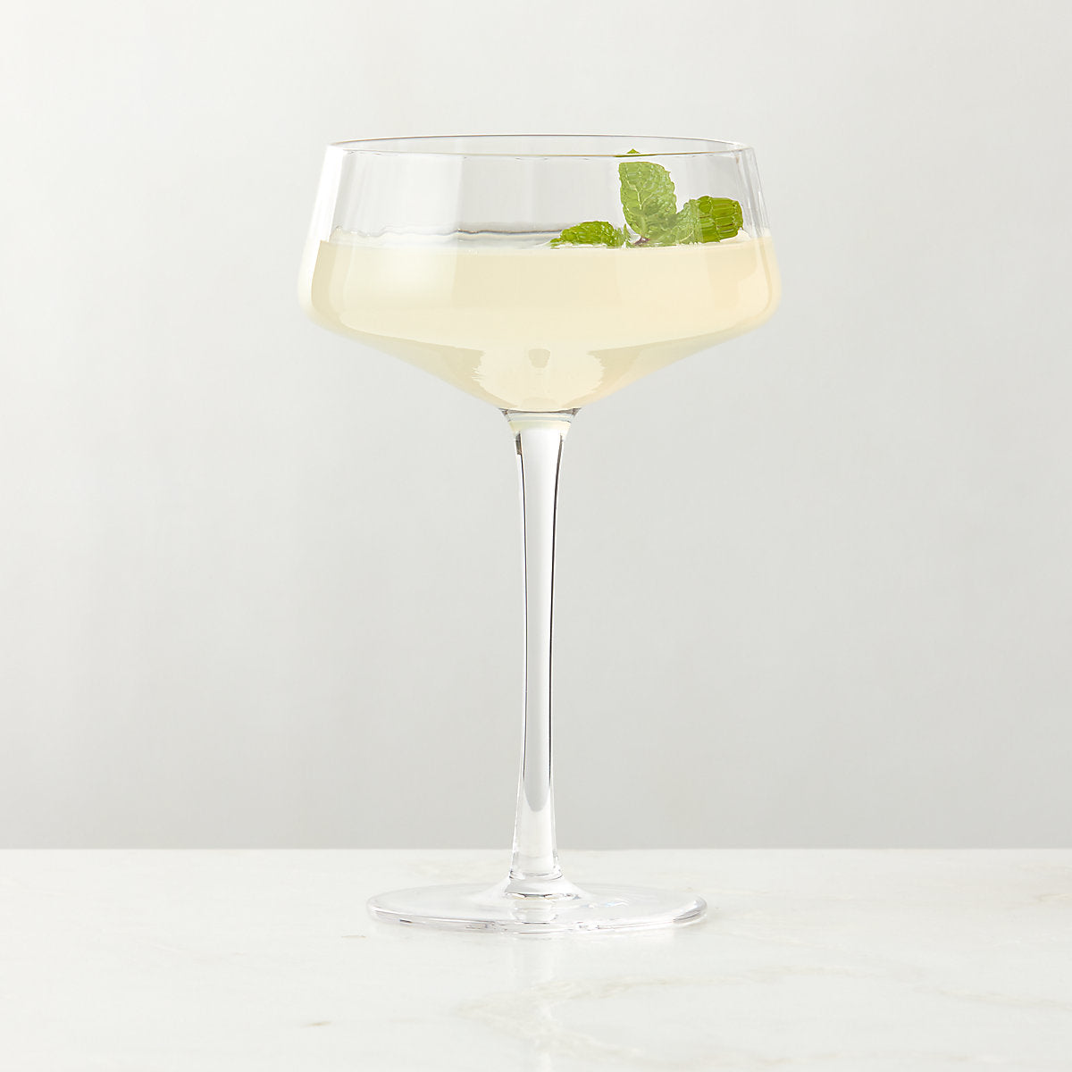 Muse Optic Fluted White Wine Glass