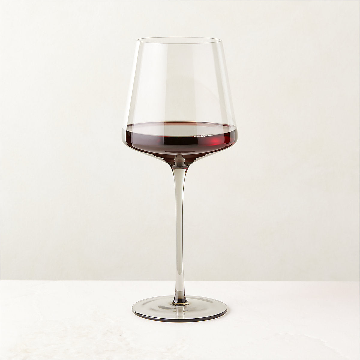 Muse Smoked Coupe Glasses Set of 4