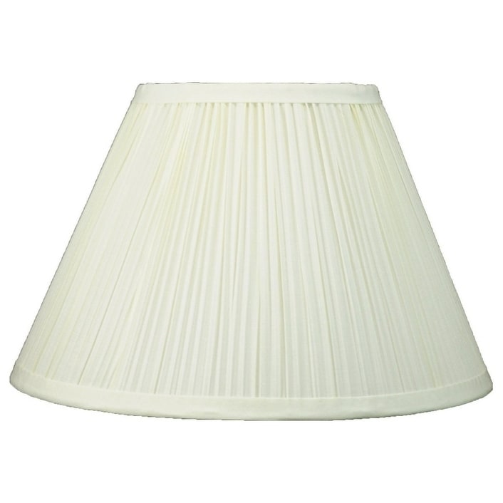 Mushroom Pleated Lamp Shade 7 Inch Top 14 Inch Bottom 8.5 Inch Slant