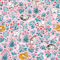 Must Love Cats Pink Peel And Stick Wallpaper