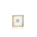 Muzo Gold Framed Crystal Wall Decor 12 X 12