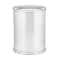Mylar Metallic 14 Inch Oval Waste Basket