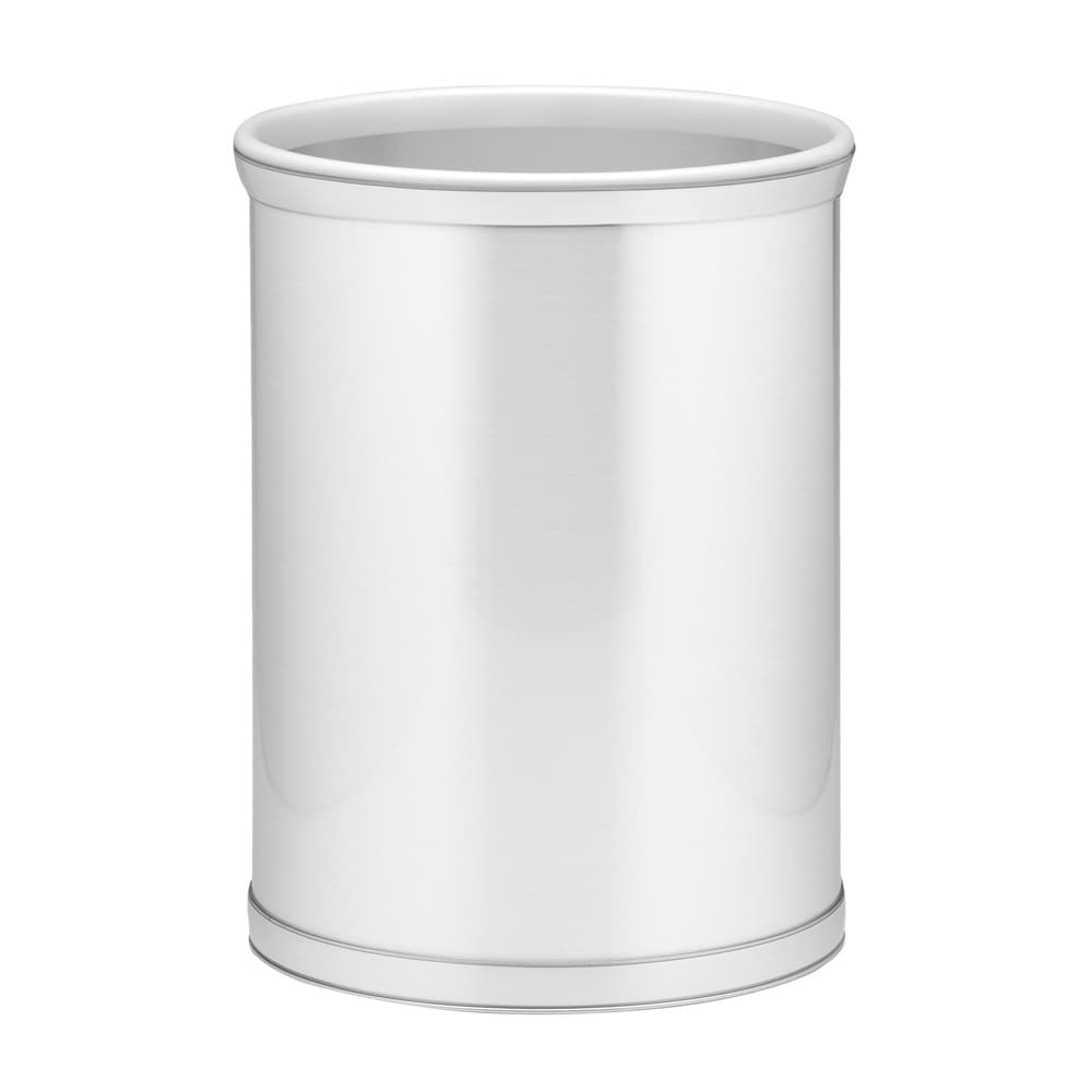 Mylar Metallic 14 Inch Oval Waste Basket