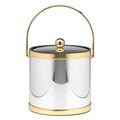 Mylar Metallic 3 Quart Ice Bucket With Metal Lid