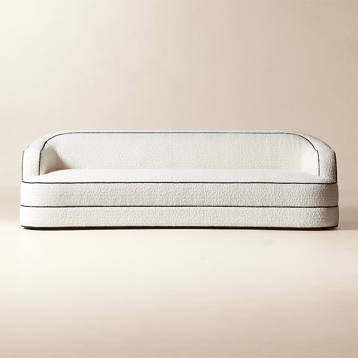 Mylene Ivory Boucle Swivel Chair