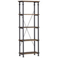 Myra Vintage Industrial Modern Rustic Bookcase By Inspire Q Classic