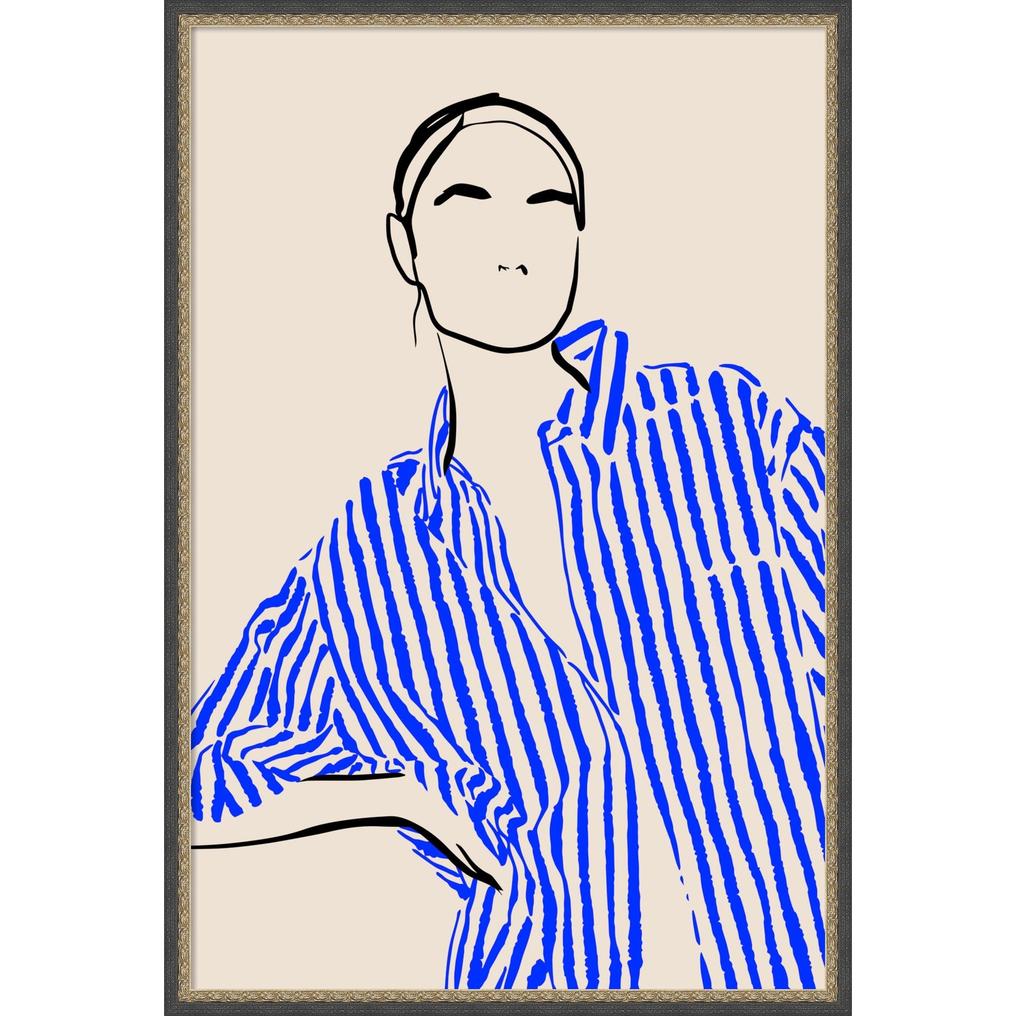 Myrto In Blue By Greywork.Studio