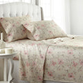 Mystic Garden Cotton Sateen 22 Inch Extra Deep Pocket Sheet Set