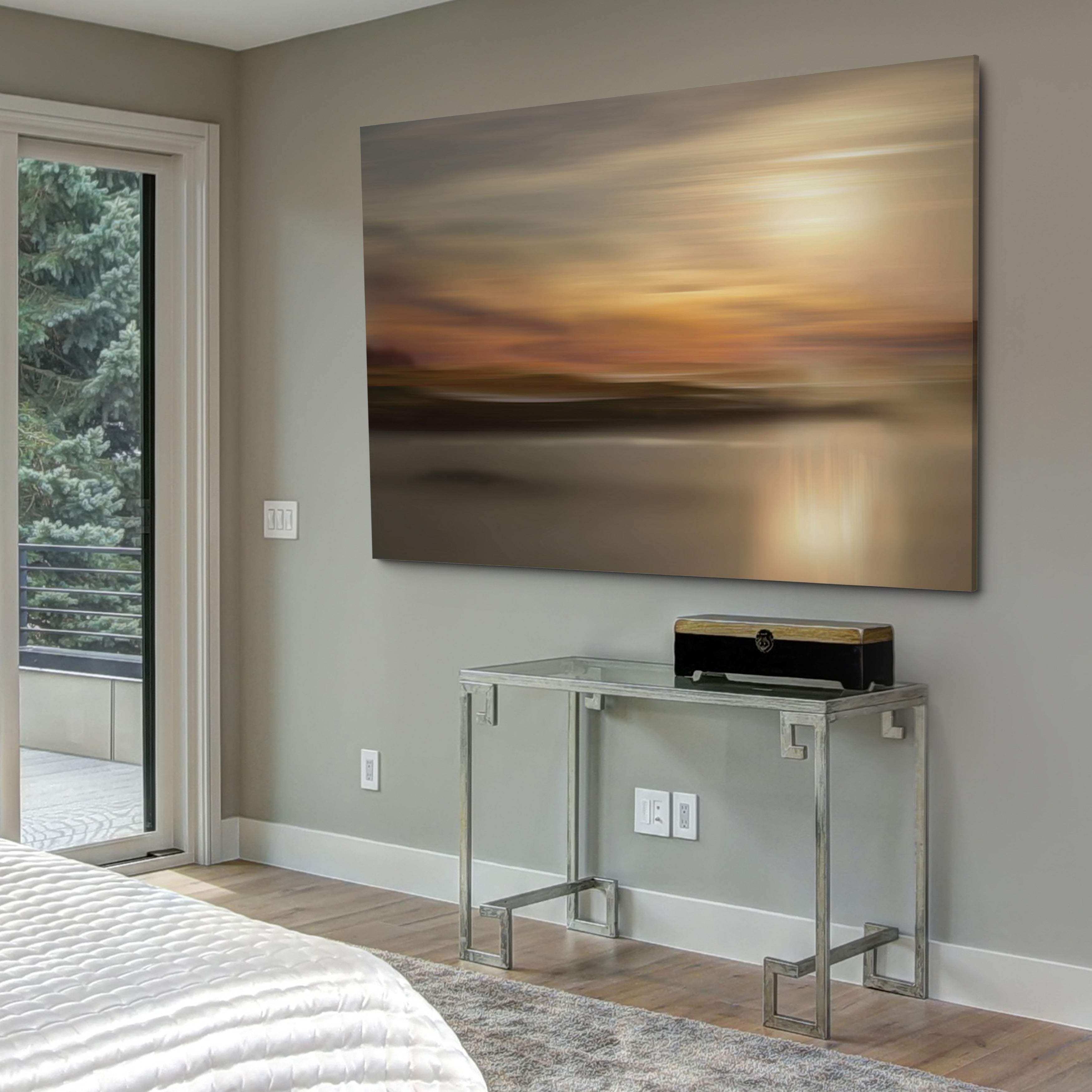 Mystic Lake Gallery Wrapped Canvas Multi