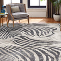 N Natori Serengeti Zebra Area Rug