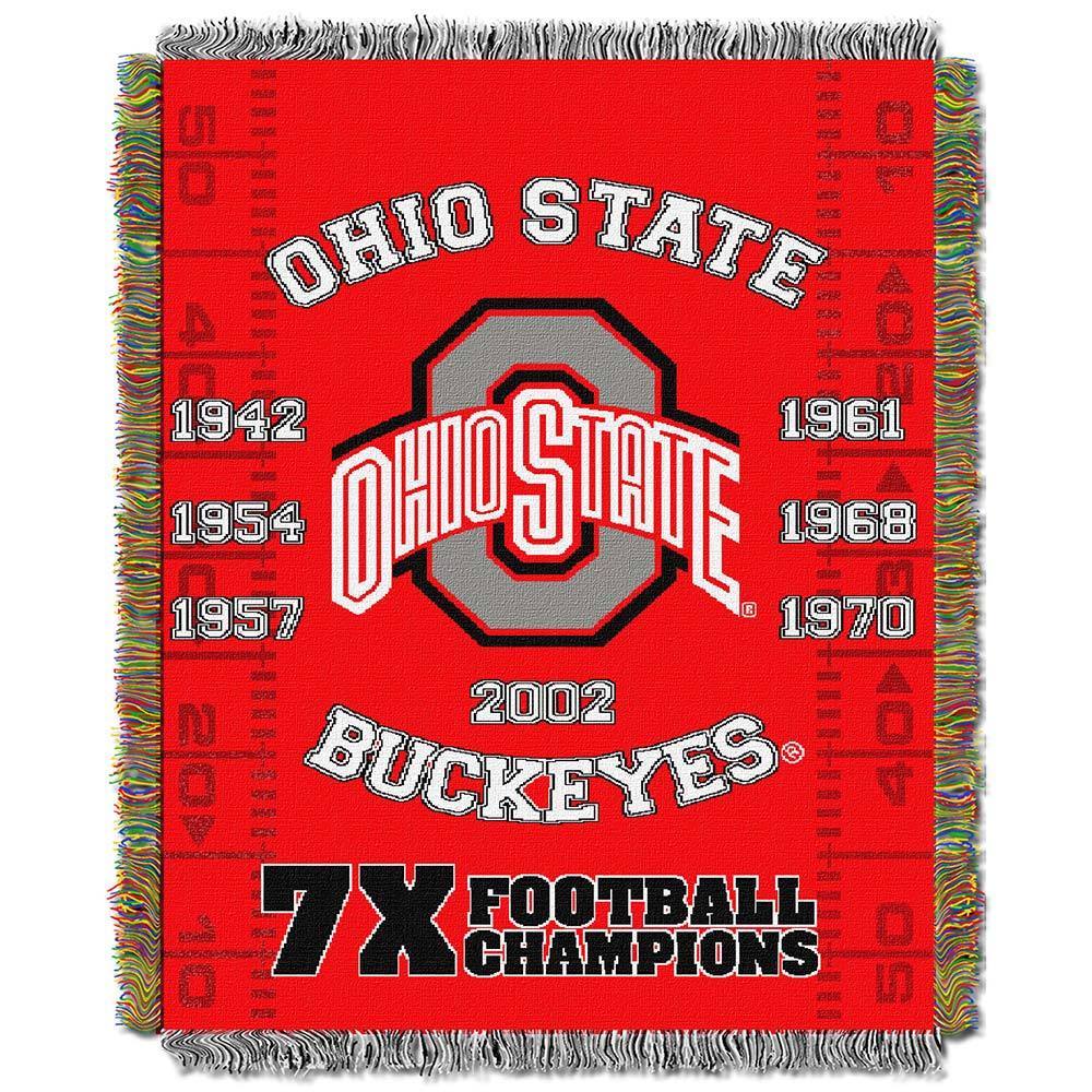Col 051 Ncaa Big Ten Conference School Tapestry Throw
