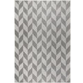 Patio Country Blue Gray Geometric Indoor Outdoor Rug By Nicole Miller 79 X102
