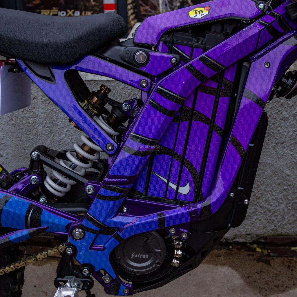 SUR RON FULL COVERAGE GRAPHICS KIT  – NIKE TN PURPLE/BLUE