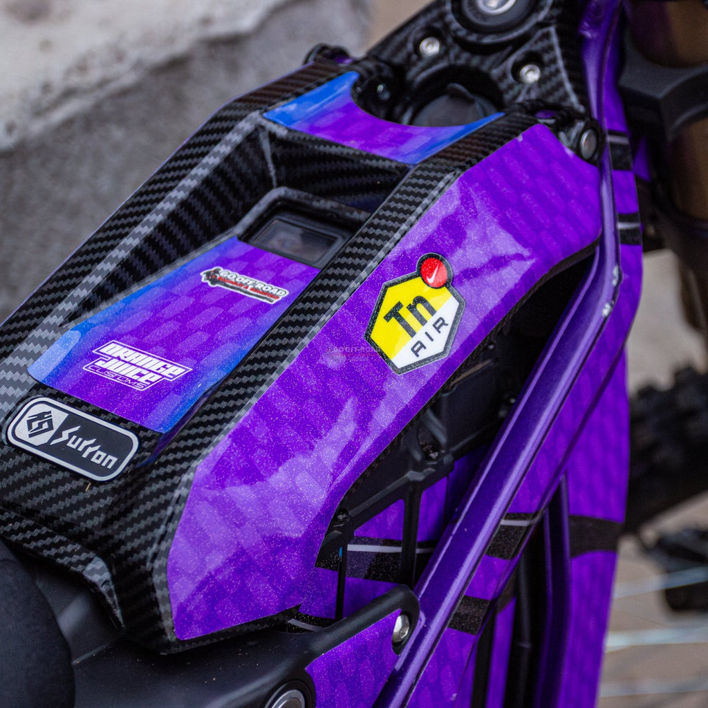 SUR RON FULL COVERAGE GRAPHICS KIT  – NIKE TN PURPLE/BLUE