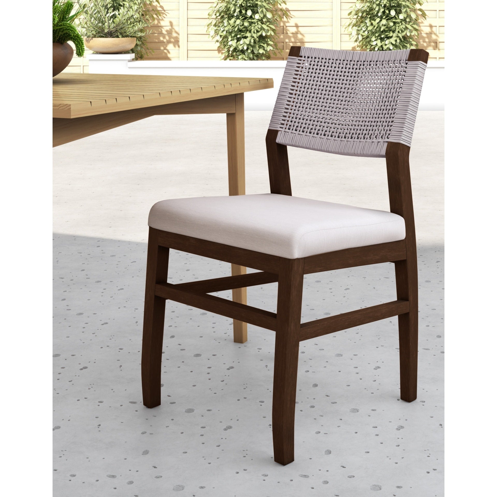 Pierre Rope Dining Chair Set Of 2