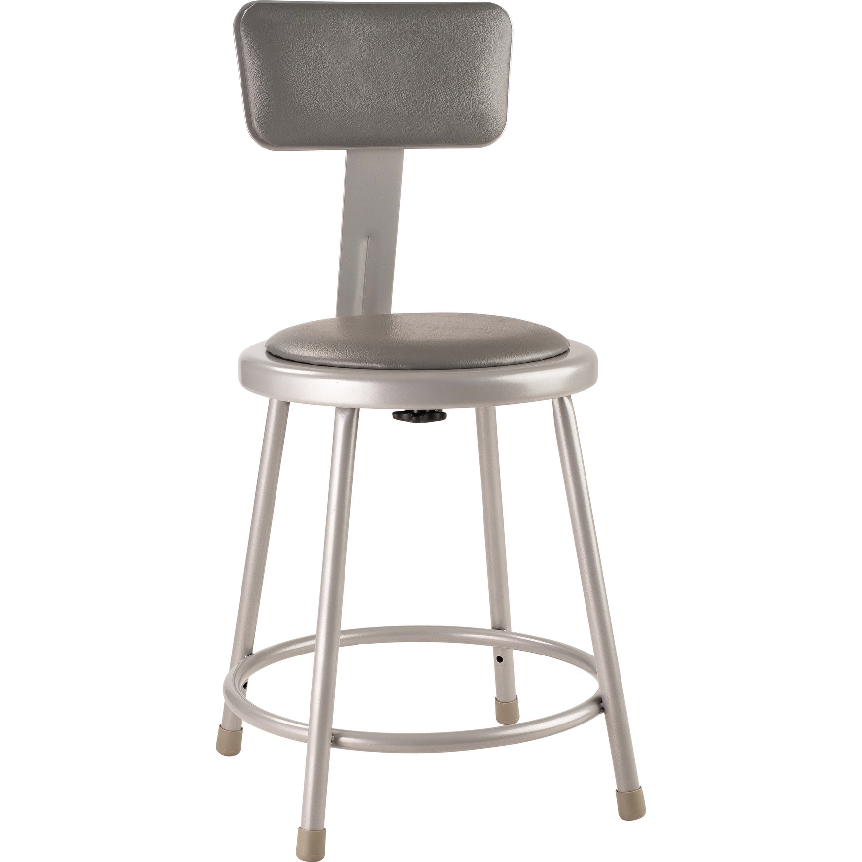 18 Inch Vinyl Padded Stool