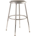 Vinyl Padded Adjustable Height Stool