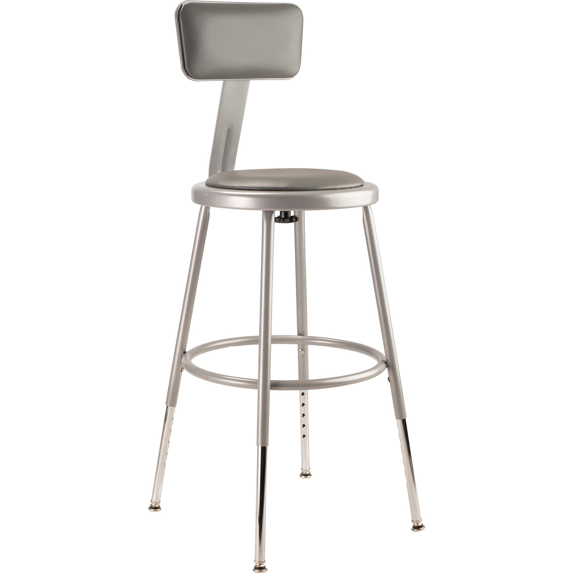 National Public Seating Adjustable Padded Stool