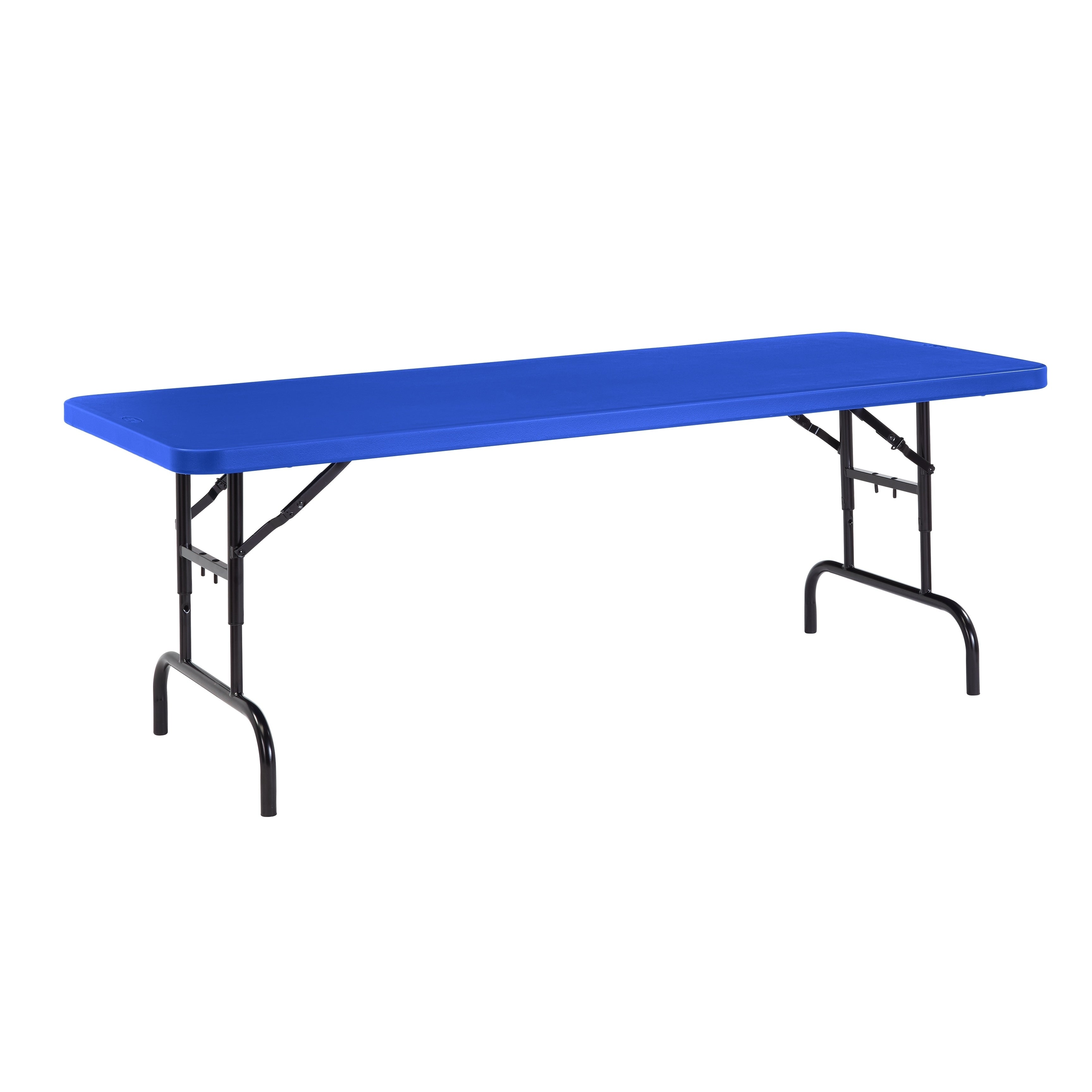 Nps Resin 72 Inch Adjustable Height Folding Table