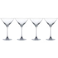 Nachtmann Vivendi Crystal Martini Glass 6.8 Ounce Set Of 4