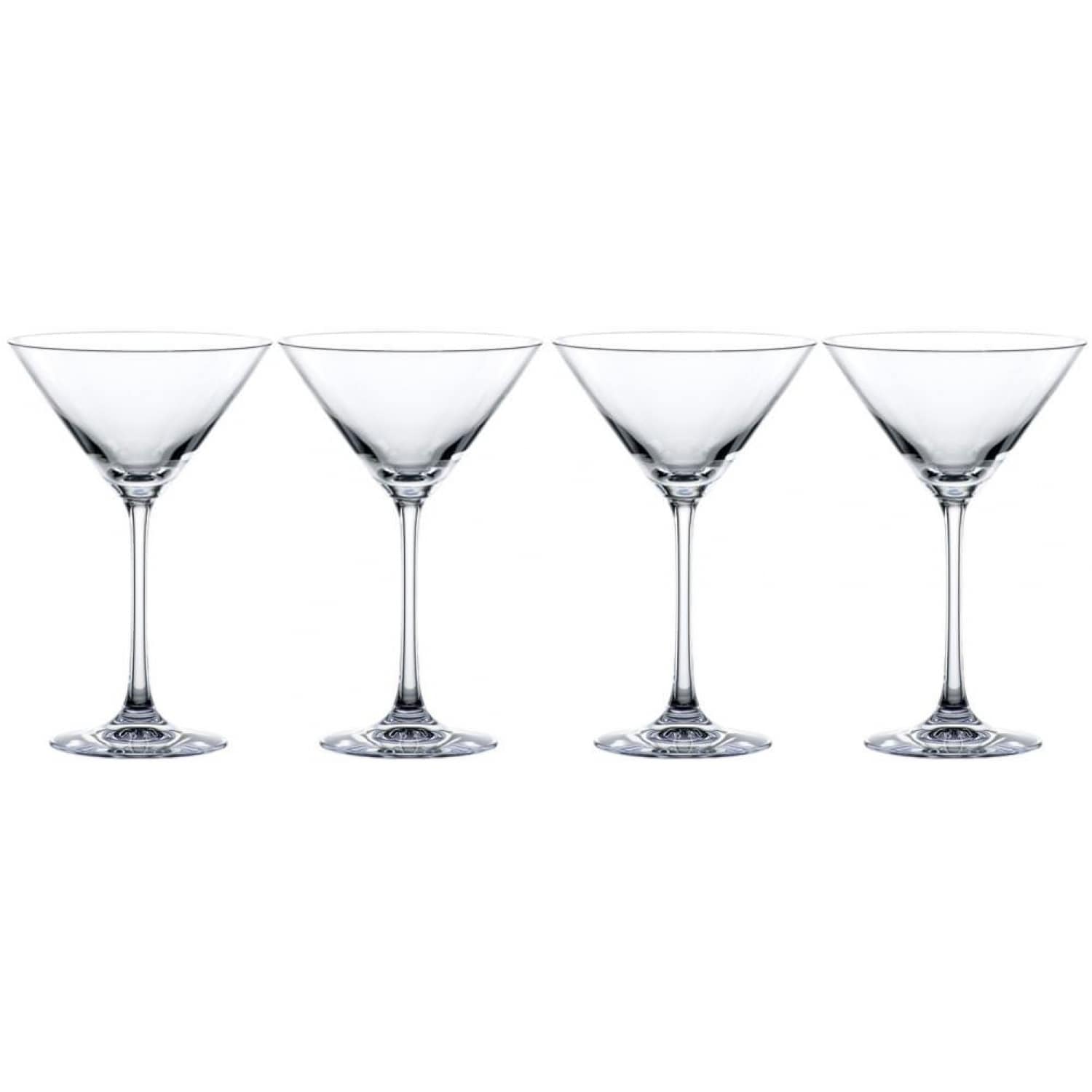 Nachtmann Vivendi Crystal Martini Glass 6.8 Ounce Set Of 4