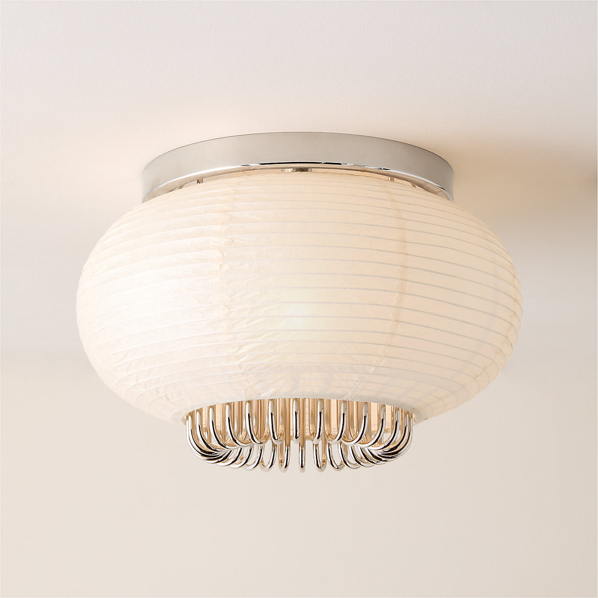 Nagara Rice Paper Pendant Light by Kravitz Design