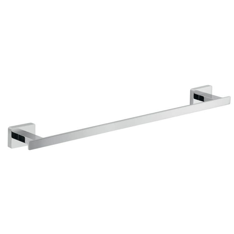 Nameeks 4421 45 Gedy Wall Mounted Towel Bar Polished Chrome