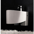 Nameeks 8209 Scarabeo Single Handle Wall Mounted Ceramic Bidet Bowl Only