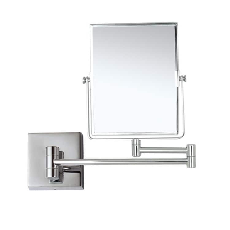 Nameeks Ar7721 5X Glimmer 8 1 2 W X 6 3 10 H Magnifying Mirror Chrome