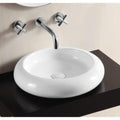 Nameeks Ca4027 Caracalla 18 3 8 Ceramic Vessel Bathroom Sink White