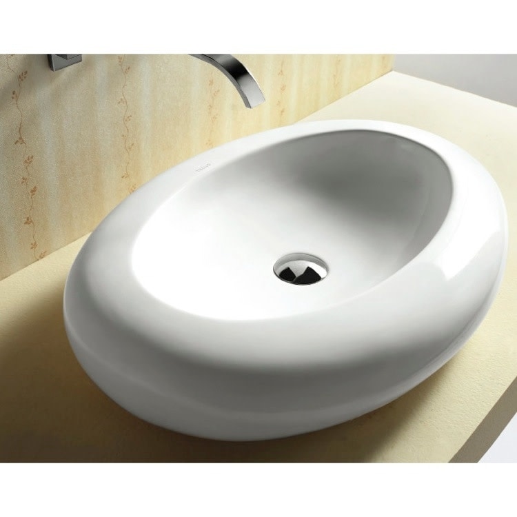 Nameeks Ca4257 Caracalla 26 Vessel Bathroom Sink White