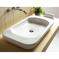 Nameeks Ca4278 Caracalla 32 1 3 Ceramic Vessel Bathroom Sink White