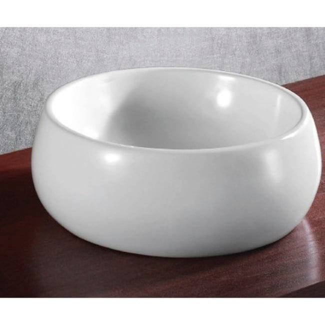 Nameeks Ca4921 Caracalla 17 11 12 Ceramic Vessel Bathroom Sink White