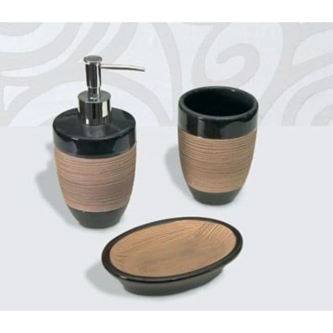 Nameeks Tu100 Gedy Bathroom Accessories Set Moka
