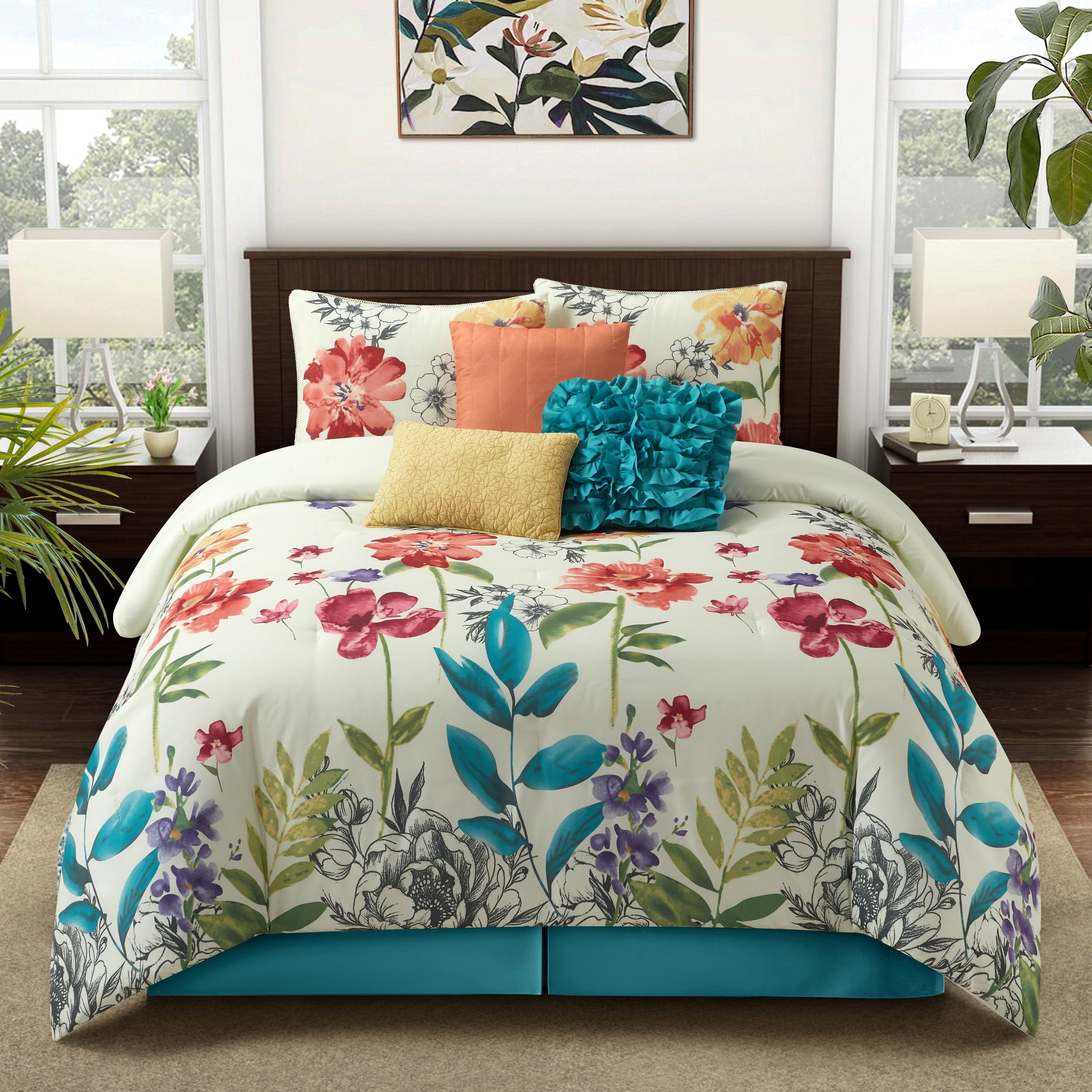 Prair 7 Piece Comforter Set