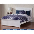 Nantucket Full Bed With Matching Foot Board In White