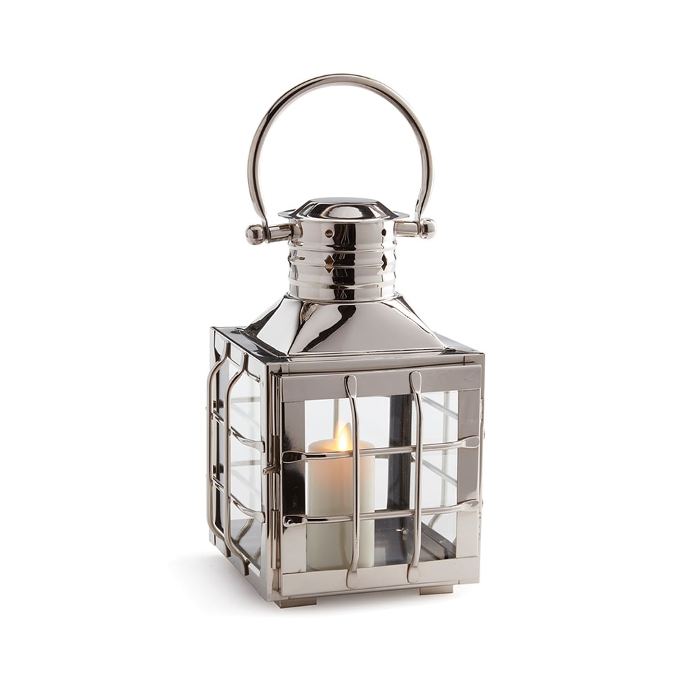 Nantucket 11 Inch Outdoor Lantern Silver