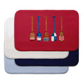 Nantucket Painted Oars Bath Mat