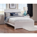 Nantucket Queen Bed With Matching Foot Board In White