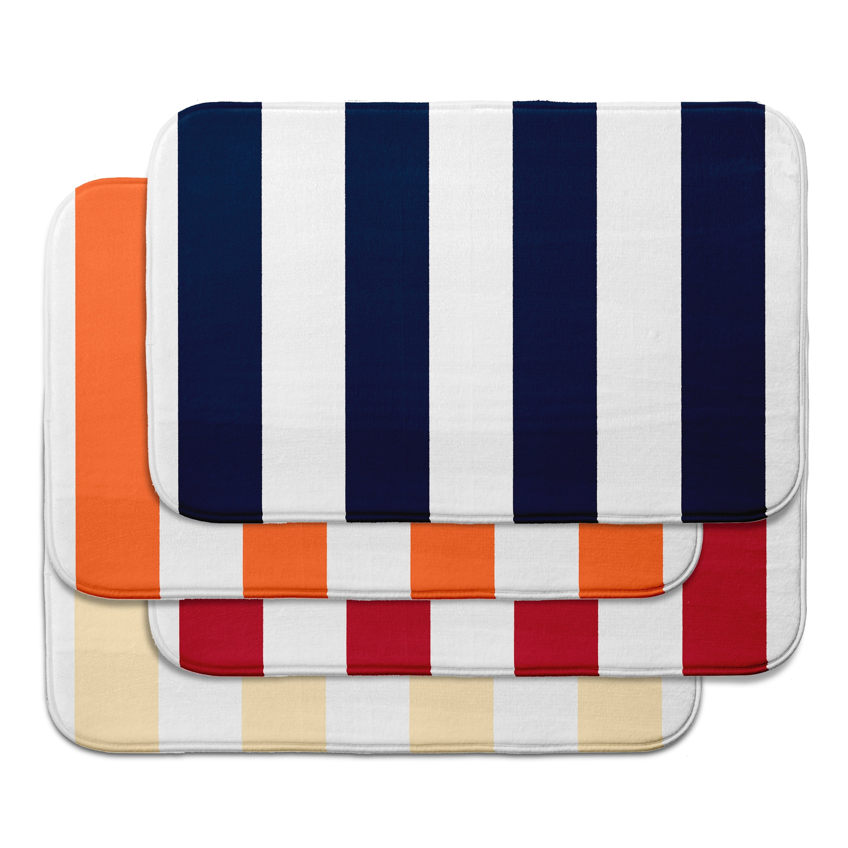 Nantucket Rugby Stripe Bath Mat