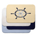 Nantucket Ship Wheel Bath Mat