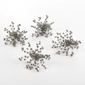 Napkin Ring Collection Beaded Napkin Ring Set Of 4