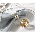 Napkin Ring Collection Classic Design Napkin Ring Set Of 4