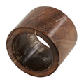 Napkin Ring Holders With Wood Design Set Of 4