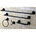Naples Oil Rubbed Bronze 5 Piece Bathroom Accessory Set