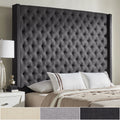 Naples Wingback Button Tufted Tall Headboards By Inspire Q Artisan