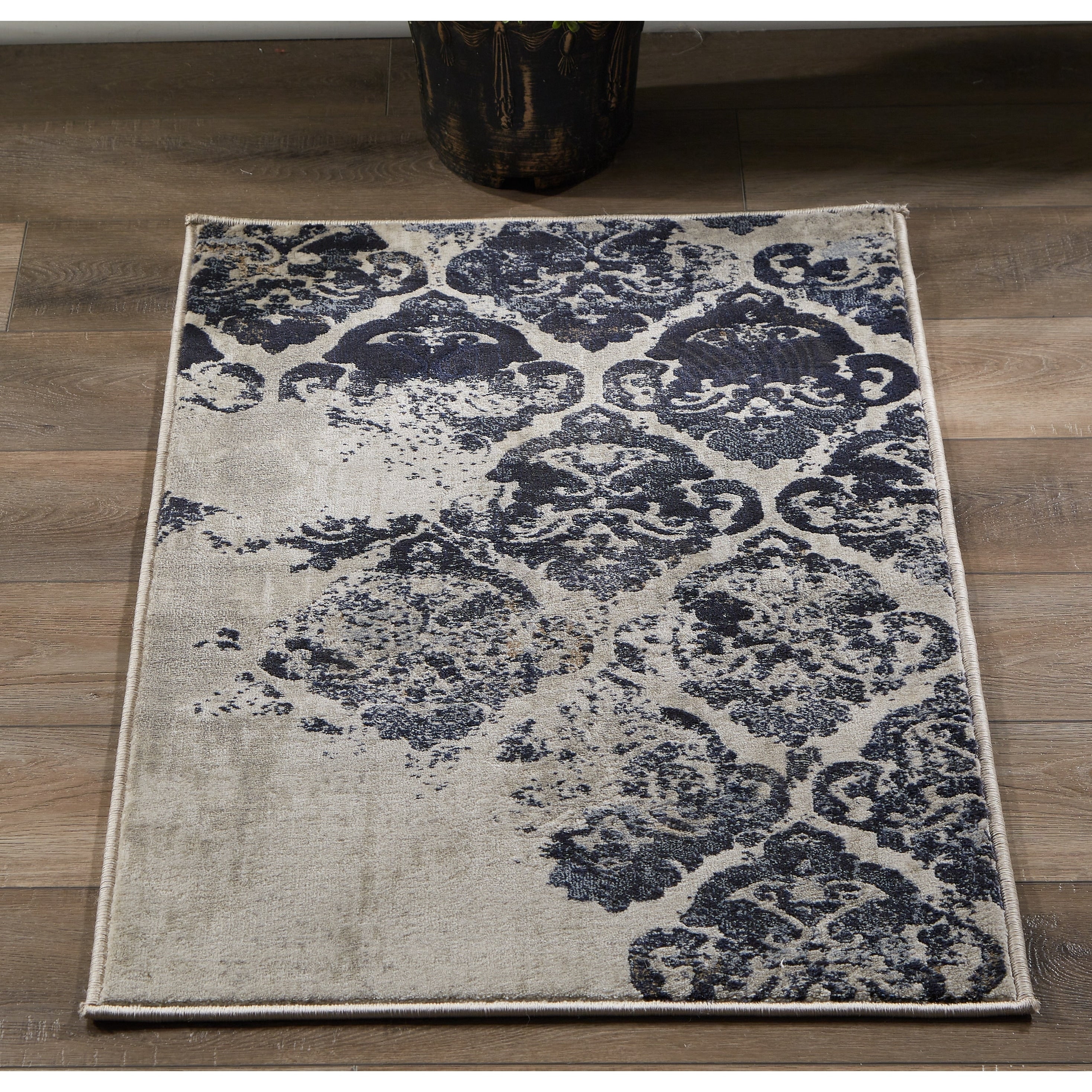 Napoli Collection Beige Grey Area Rug