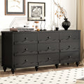 Modern 9 Drawer Dresser Closet Organizer 63 In Chest Of Drawers Tv Stand