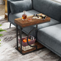 Narrow Side Table End Table Modern Bedside Tables Small Chairside Table For Couch Sofa Table For Living Room